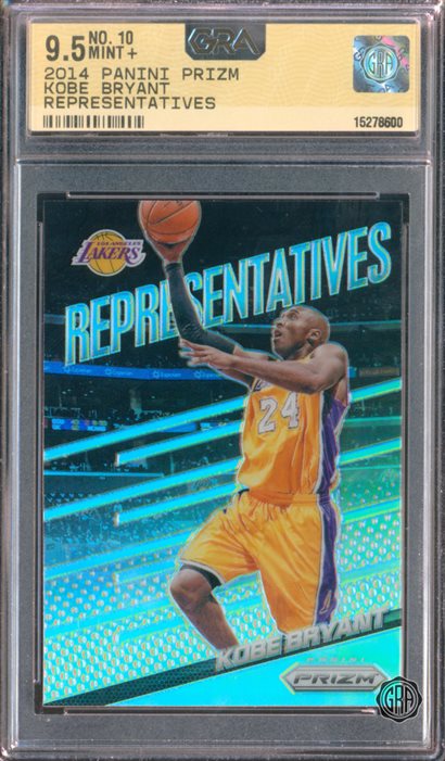 GRA graded trading card slab
