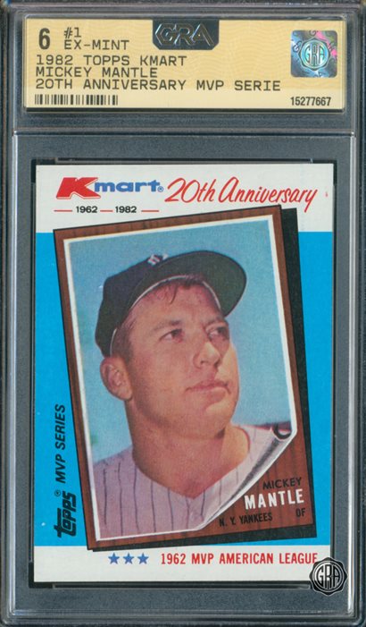 GRA graded trading card slab