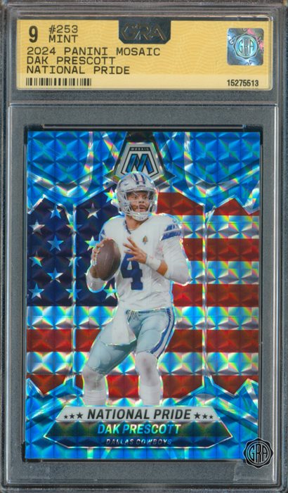 GRA graded trading card slab
