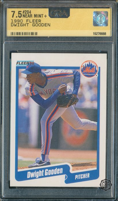 GRA graded trading card slab