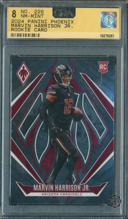 GRA graded trading card slab