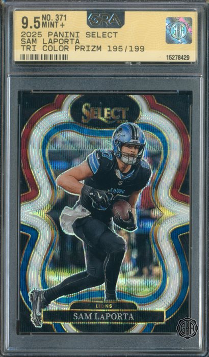 GRA graded trading card slab