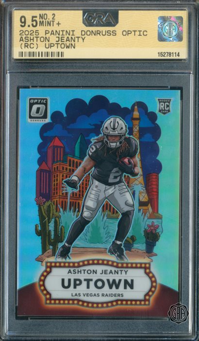 GRA graded trading card slab