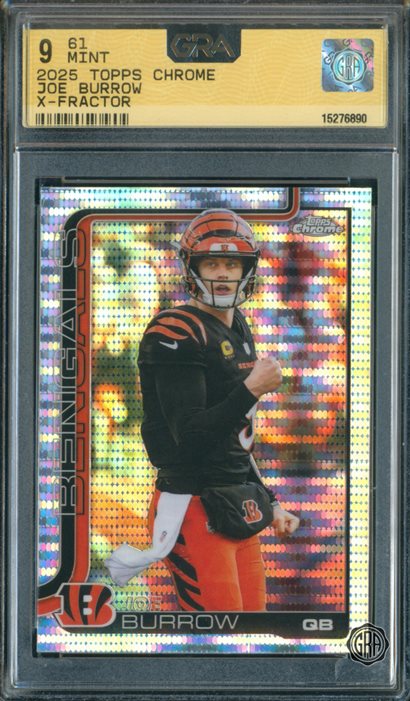 GRA graded trading card slab